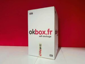 okbox garde meuble Laval box stockage Carton 100 verres
